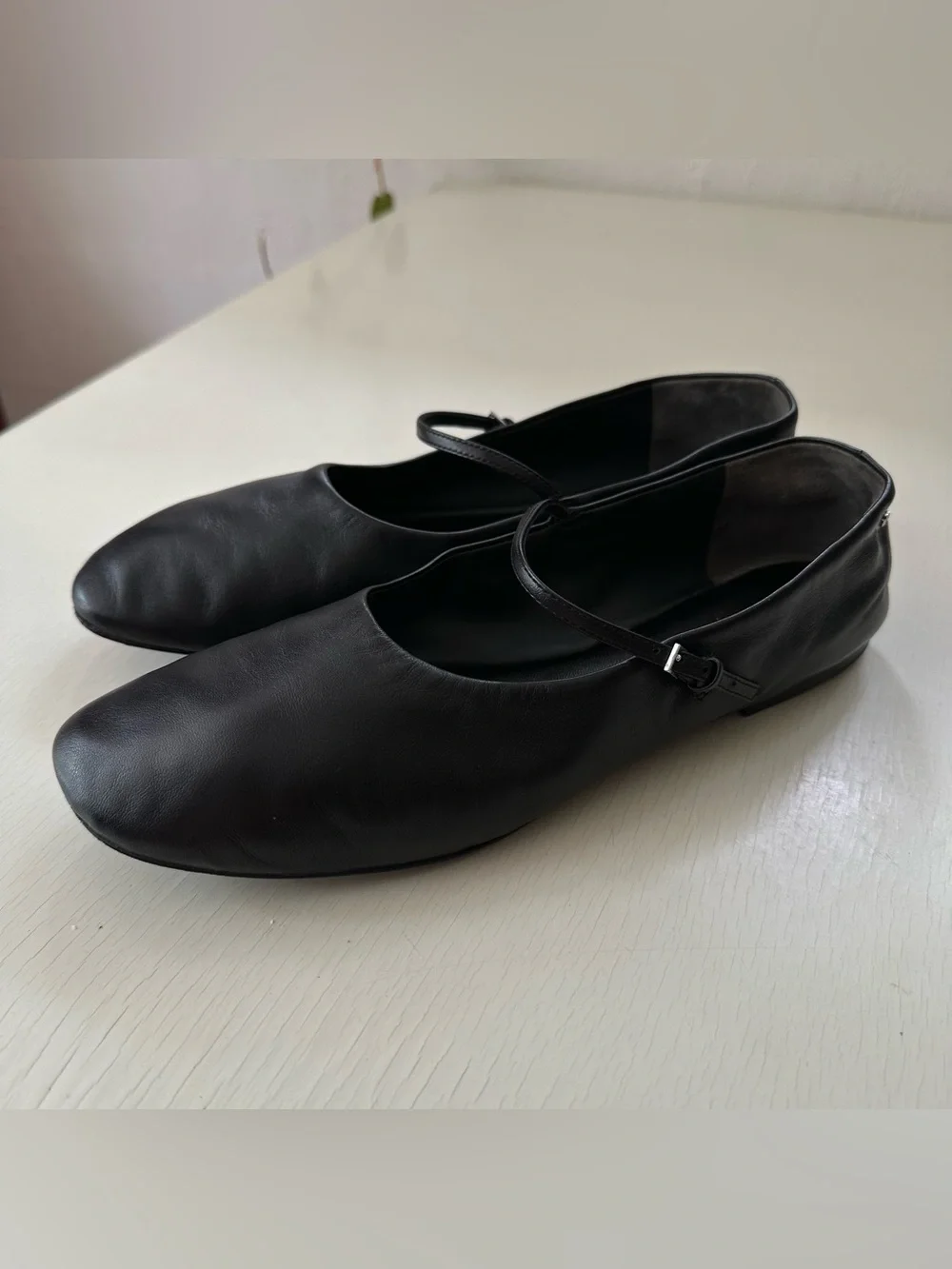 Tory Burch Black Mary Jane Ballet Flats Sz 9.5